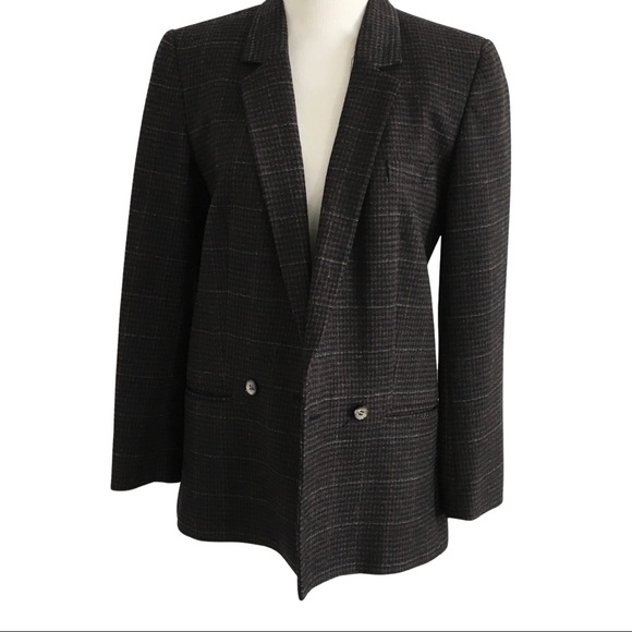 Winlit Jackets & Blazers - Winlit grey plaid vintage jacket blazer 5/6